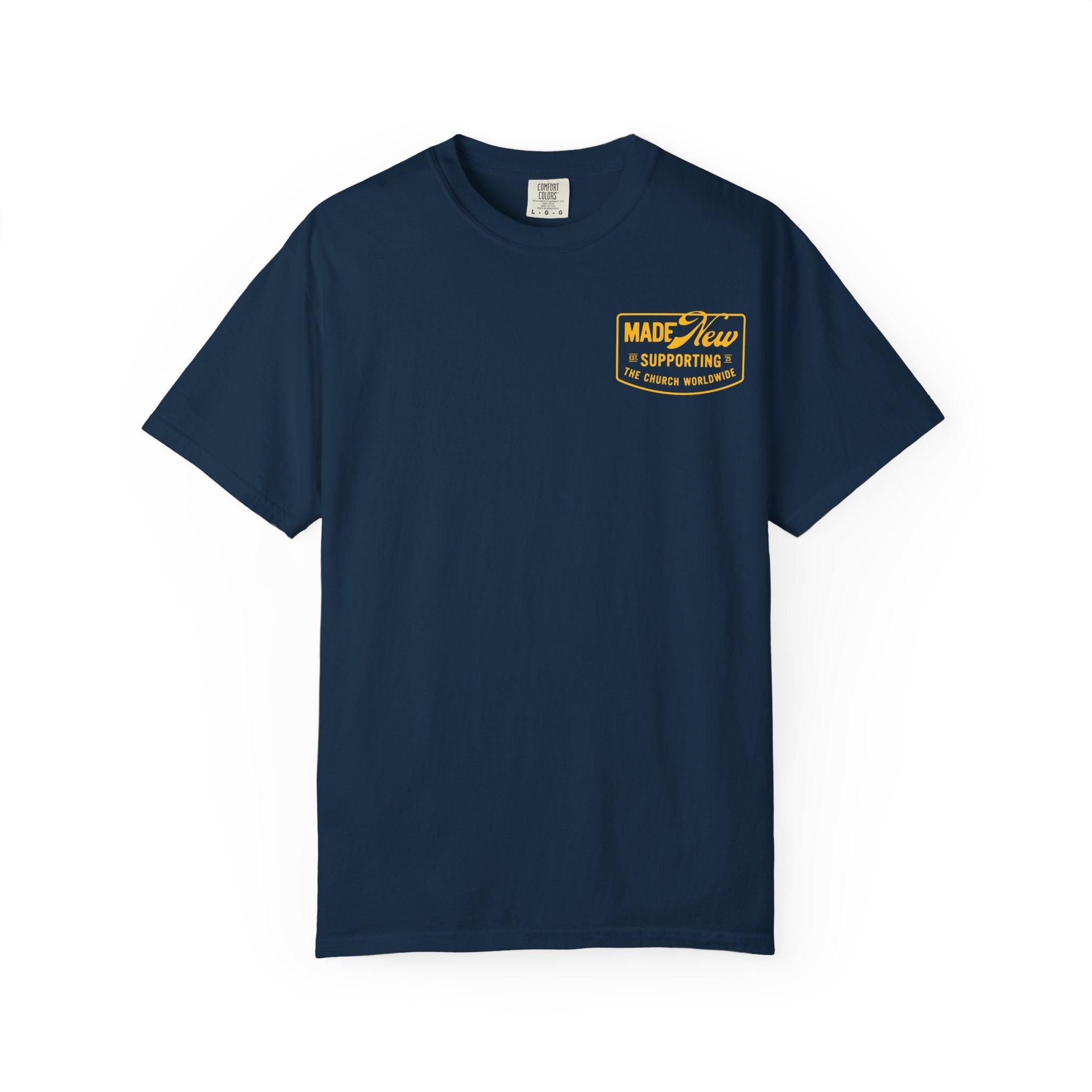 "Made New Patch Style" Comfort Tee
