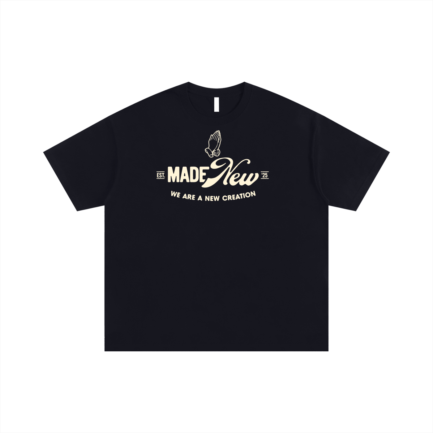 "We are a New Creation" Oversized Tee