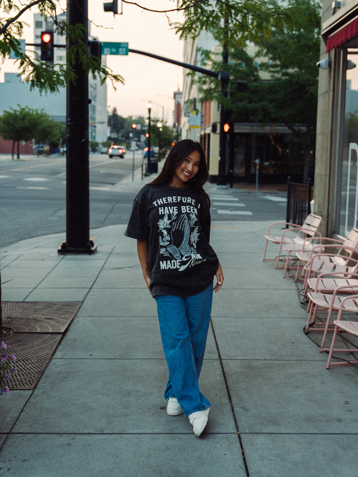 "Been Made New" Black Heavyweight Vintage Tee