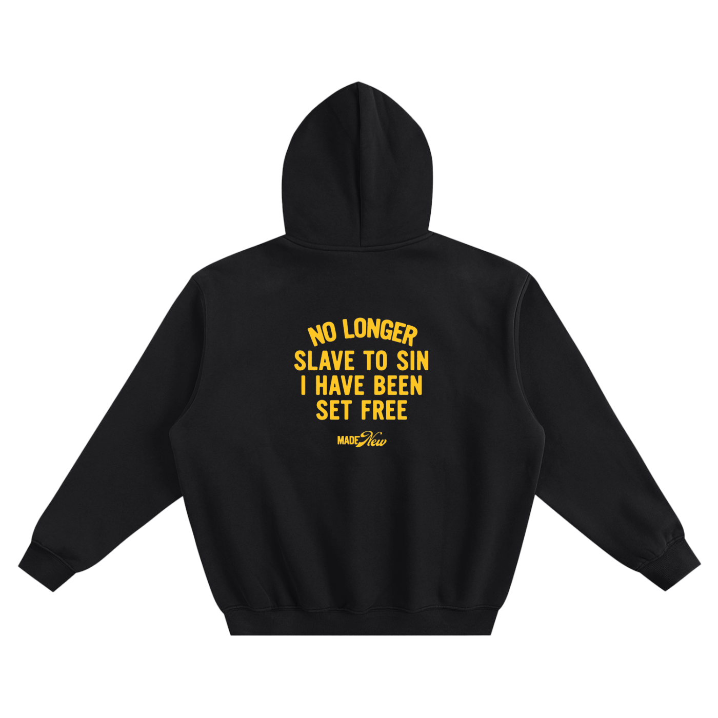 No longer slave Fleeced Boxy Hoodie
