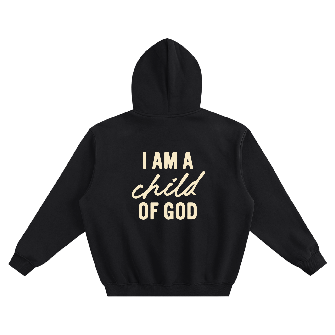 Child of God Fleeced Boxy Hoodie