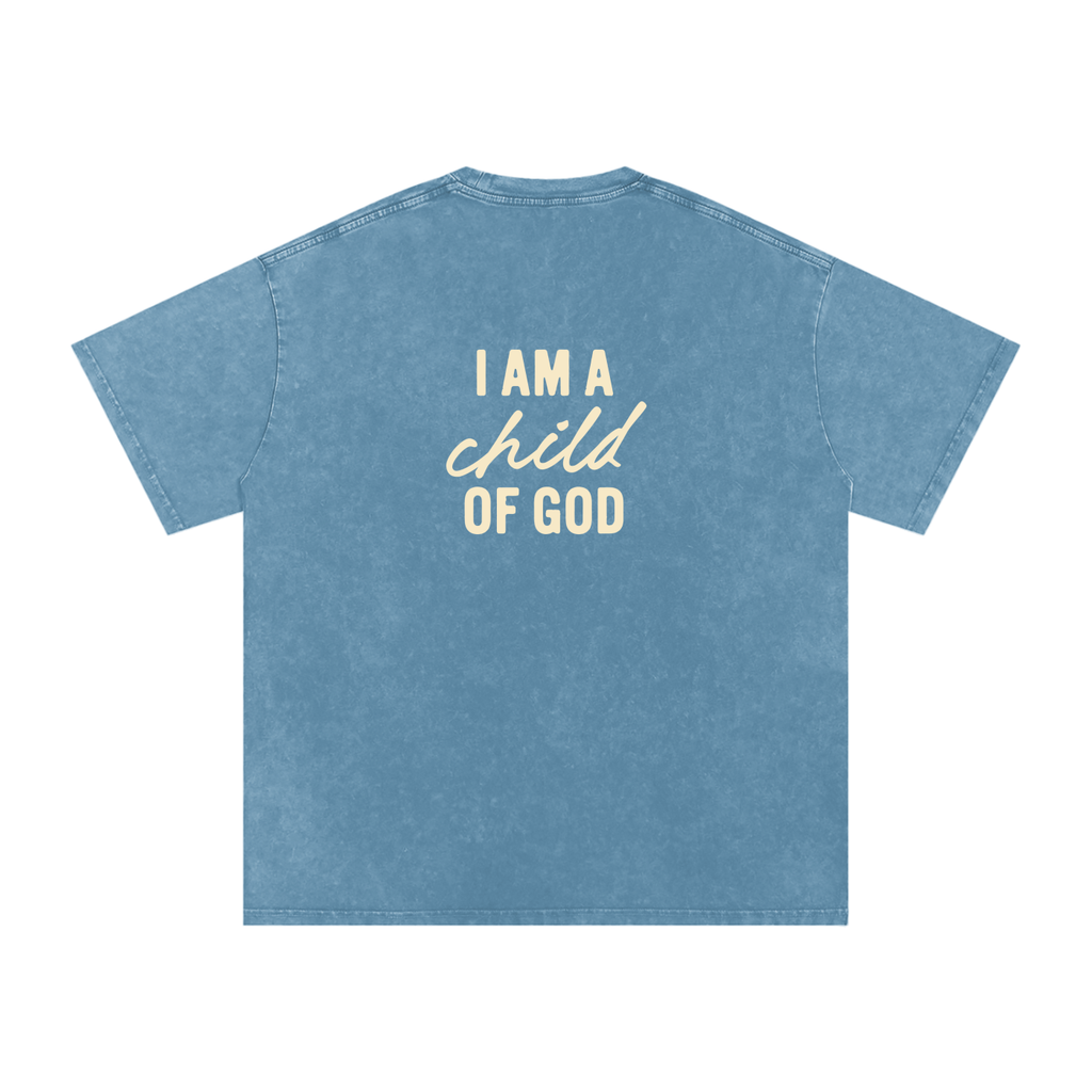 CHILD OF GOD VINTAGE SNOW WASHED TEE