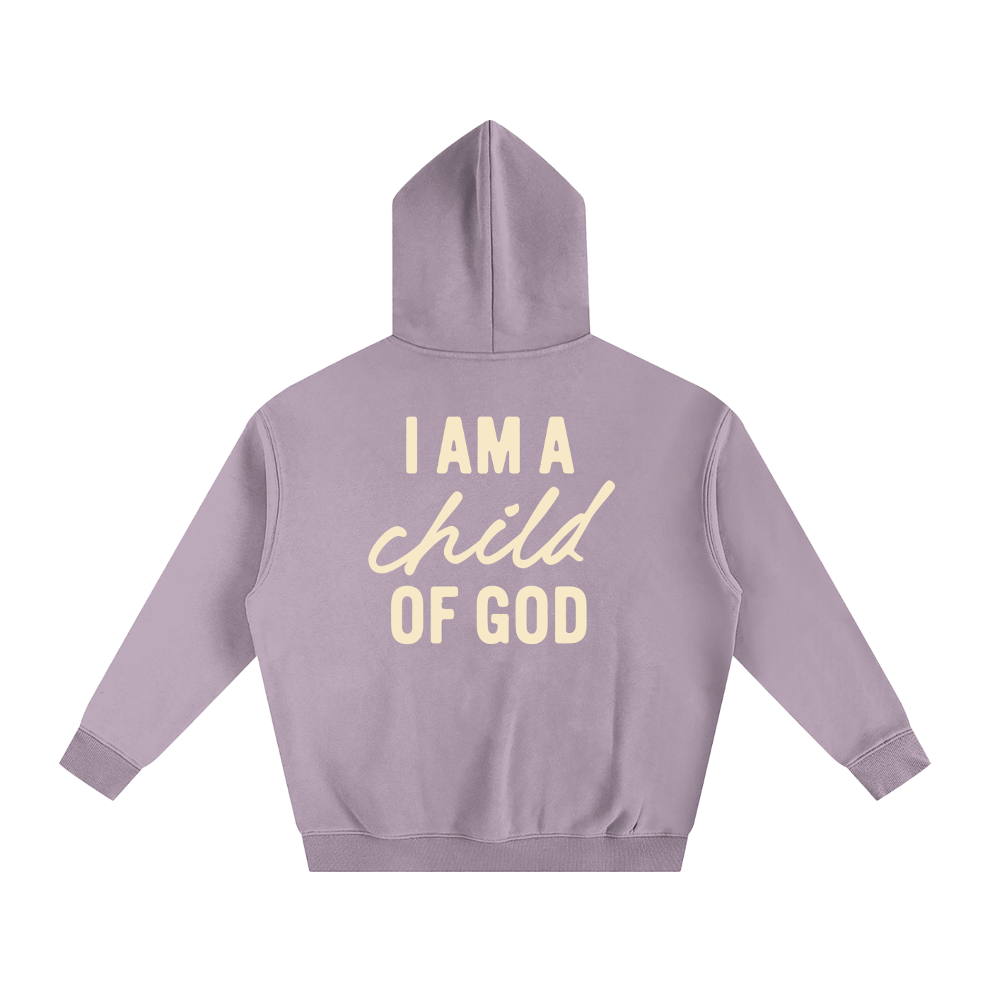 Oversize "Child of God" Fleeced Hoodie