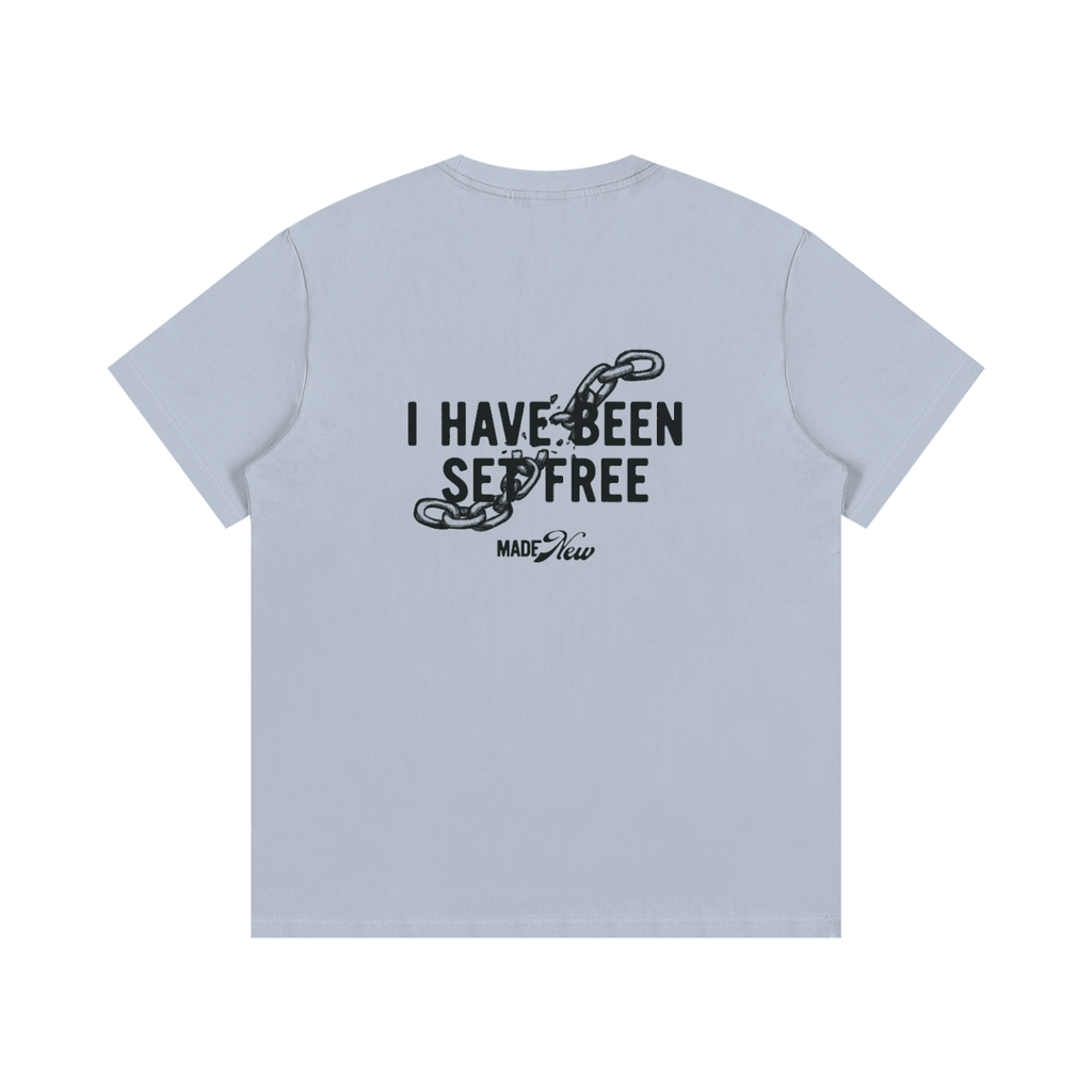 SET FREE BACK DESIGN TEE