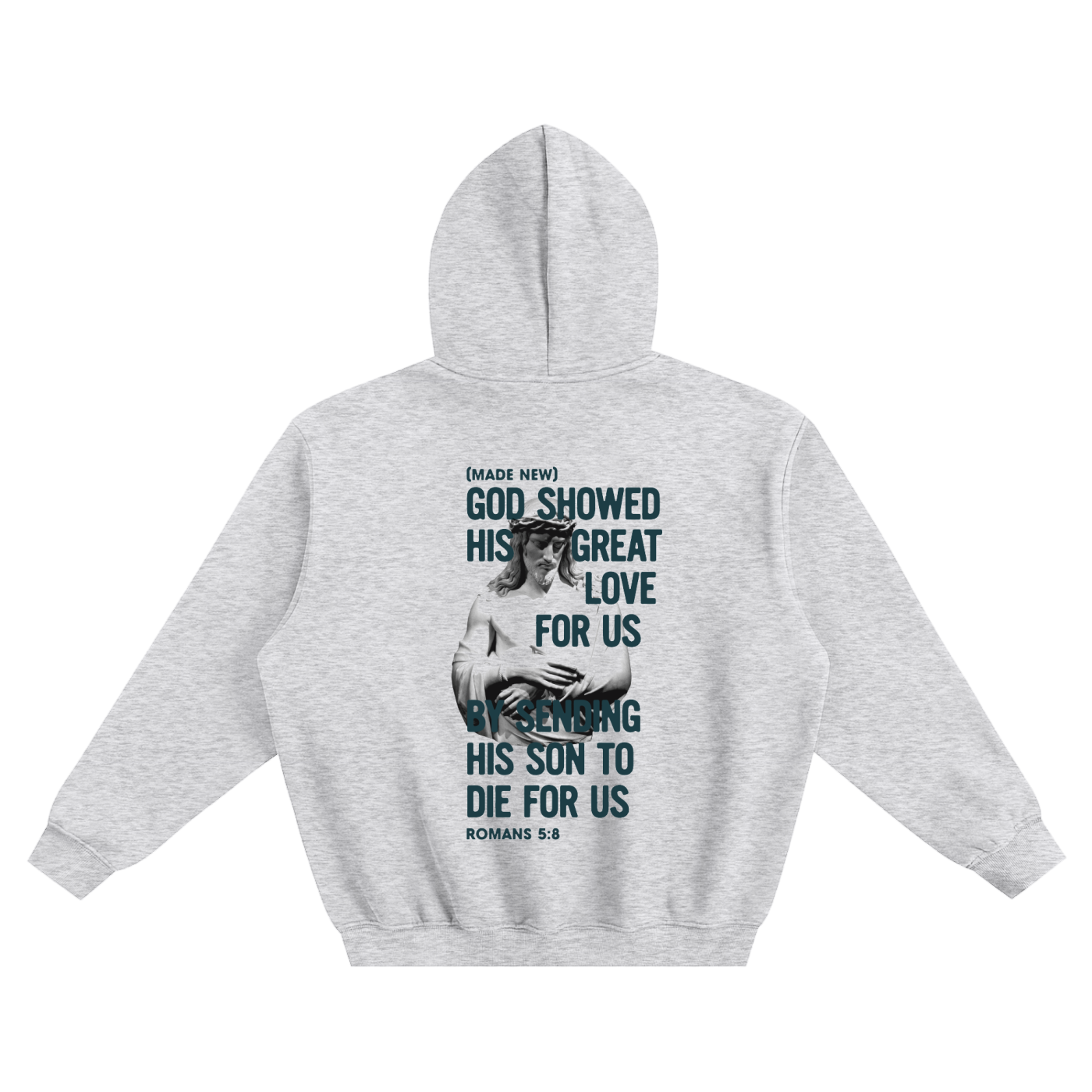 LOVE OF GOD FLEECED BOXY HOODIE