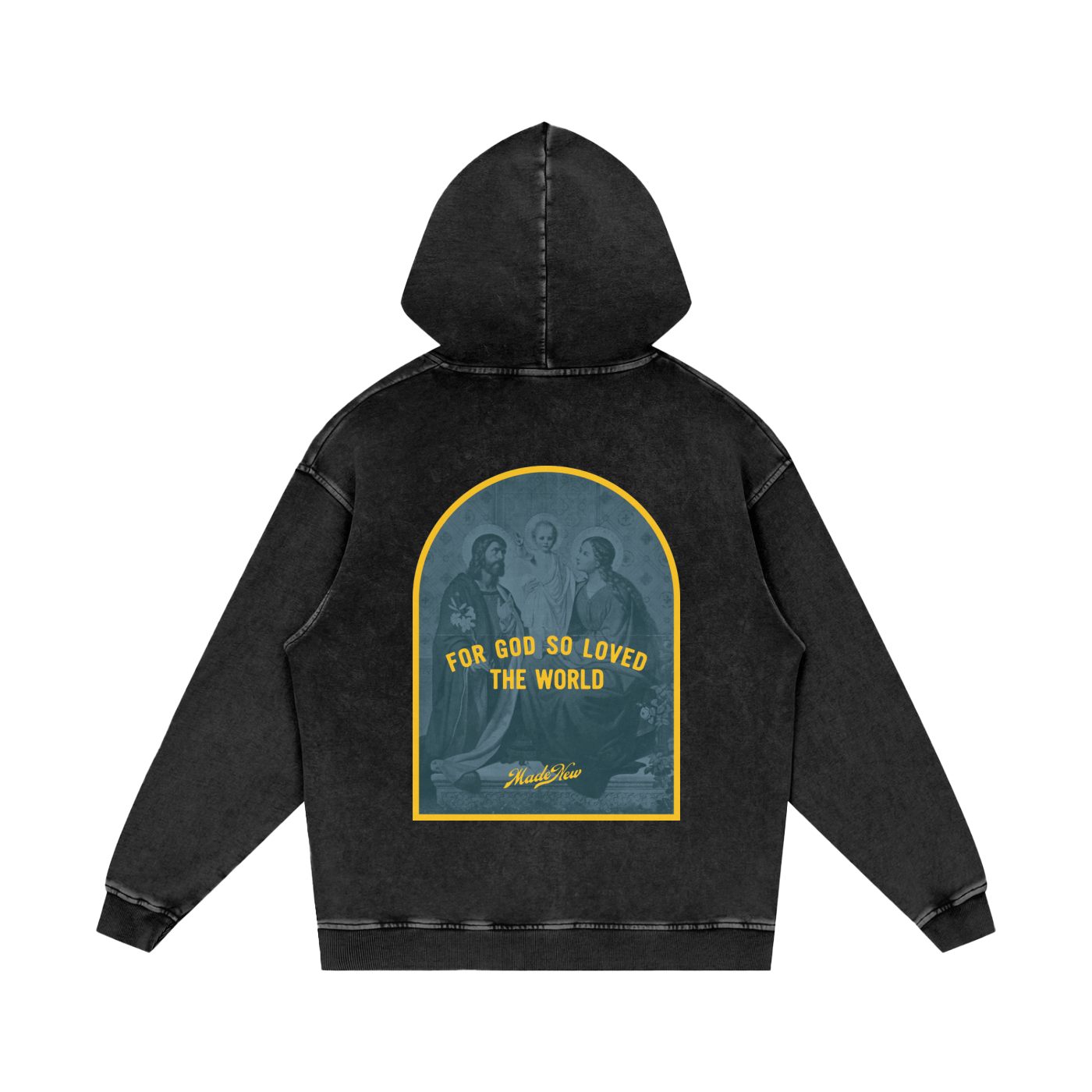 Vintage Snow Washed Hoodie