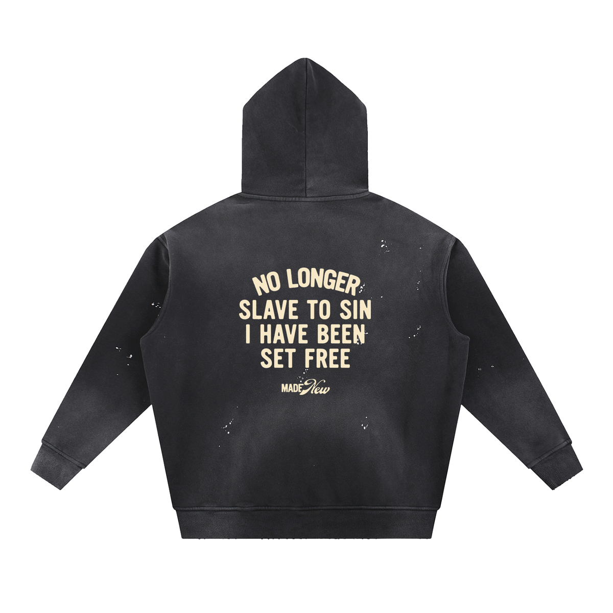 Vintage Frayed "Set Free" Comfort Hoodie