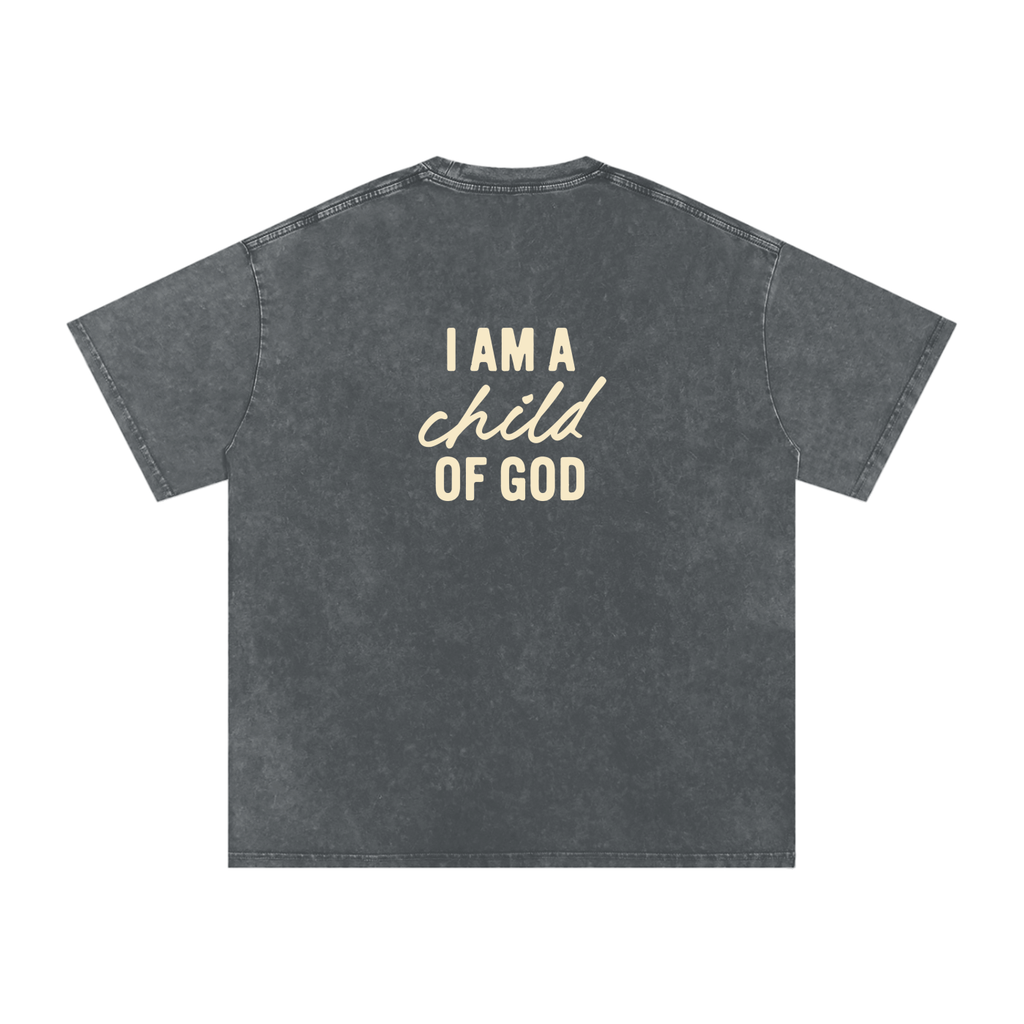 CHILD OF GOD VINTAGE SNOW WASHED TEE