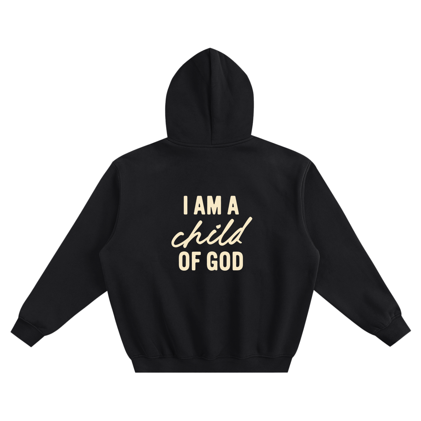 Child of God Fleeced Boxy Hoodie