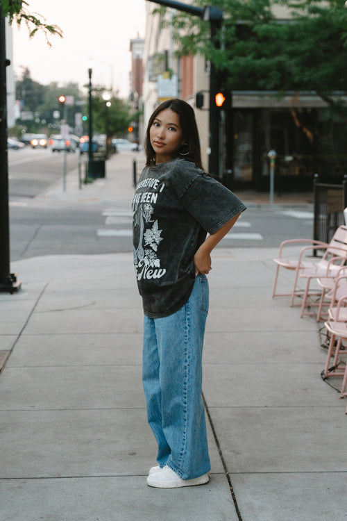 "Been Made New" Black Heavyweight Vintage Tee