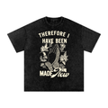 "Been Made New" Black Heavyweight Vintage Tee