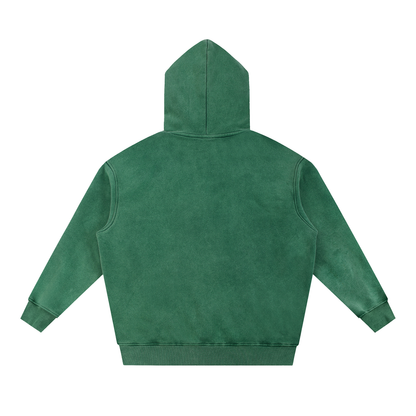 Dark Green Simple Hoodie