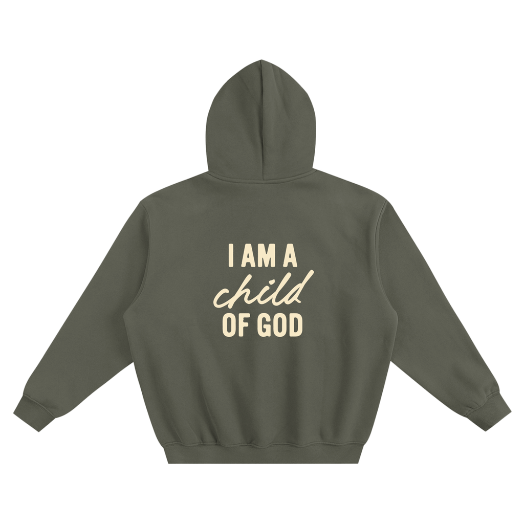 Child of God Fleeced Boxy Hoodie
