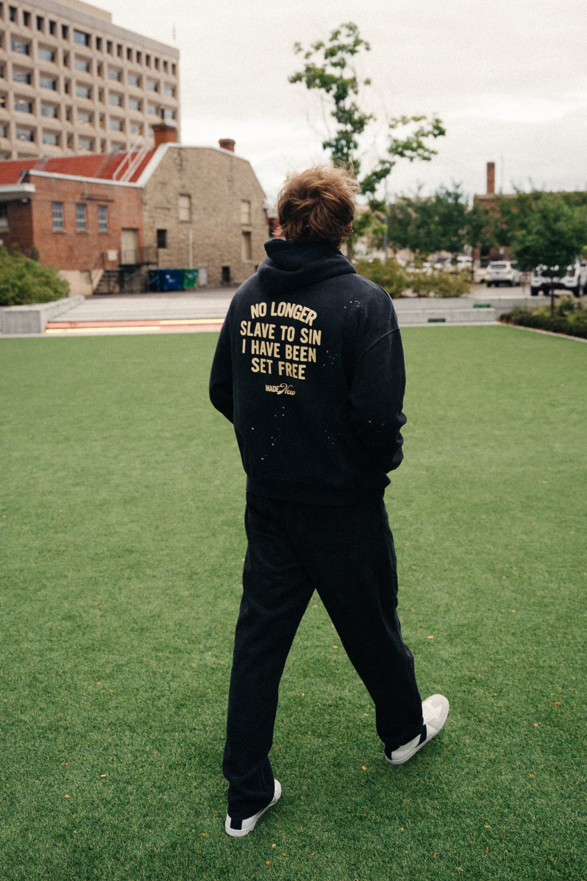 Vintage Frayed "Set Free" Comfort Hoodie