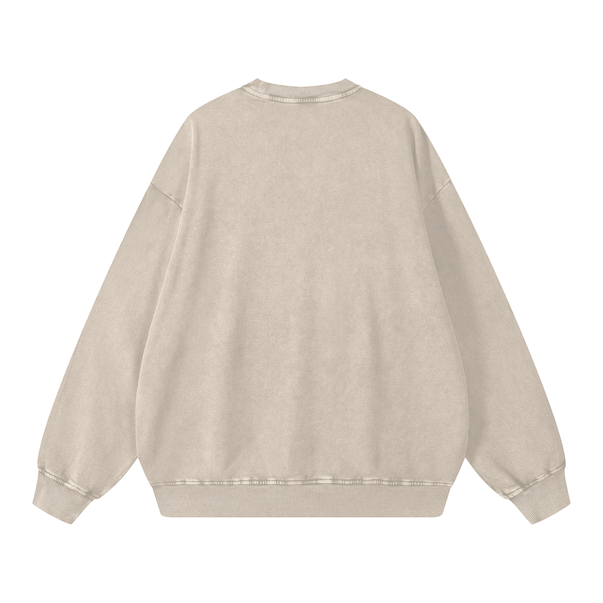 WASHED OVERSIZED CREWNECK